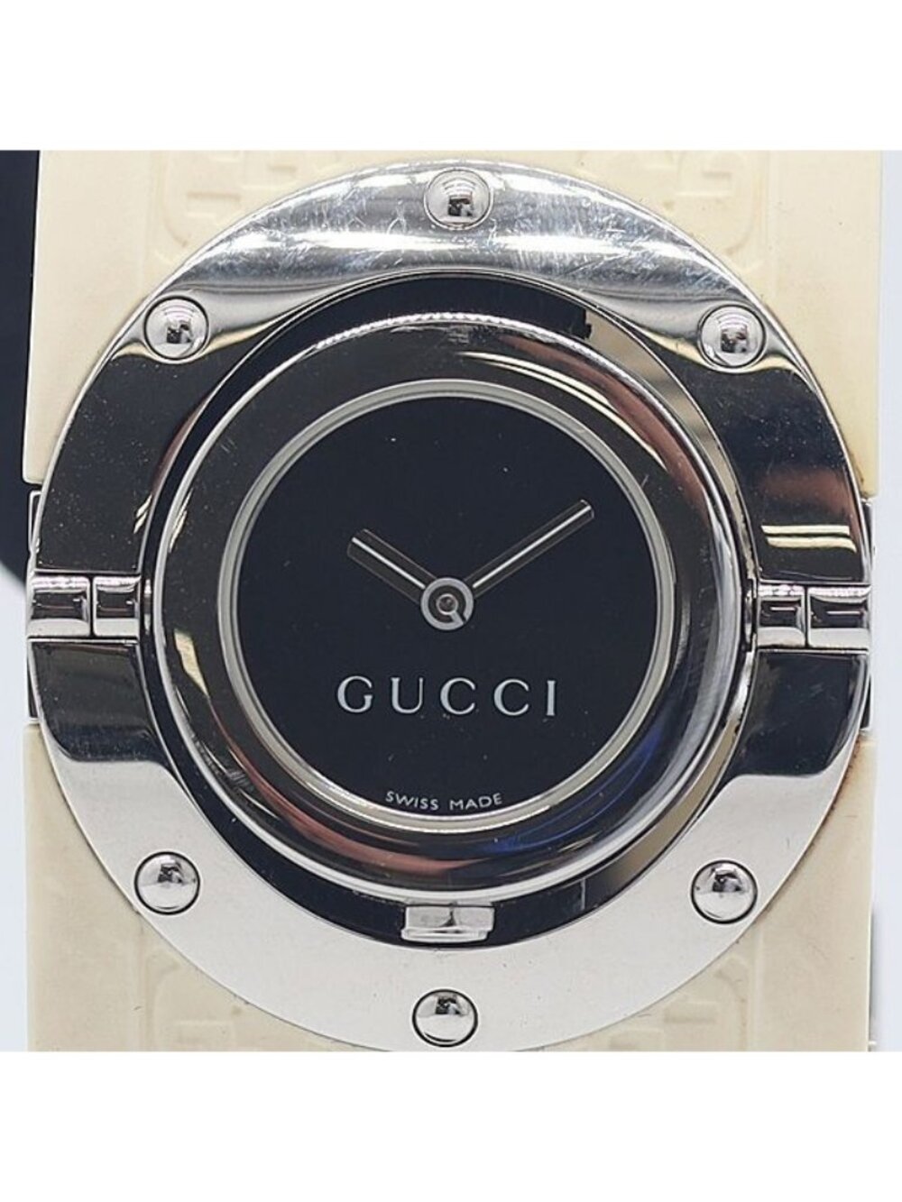 Gucci Toile 112 Brown Dial Watch